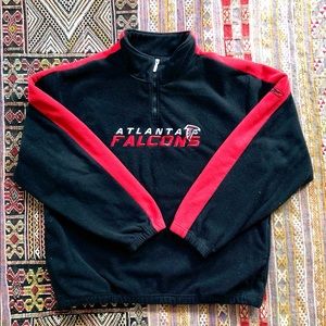 Atlanta Falcon 1/4 Zip Reebok Fleece XL Pull-Over
